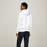 Tommy Hilfiger Script Logo Hoodie White