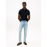 Tommy Hilfiger Slim Fit Tipped Polo Shirt In Navy Blue