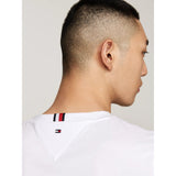 Tommy Hilfiger Slim Jersey Tipped T-Shirt In White