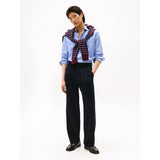Tommy Hilfiger Smart Casual Slim Fit Check Dobby Shirt In Sweet Blue Multi