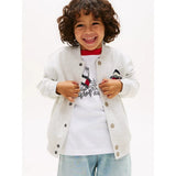 Tommy Hilfiger Snap-Button Basketball Bomber Jacket