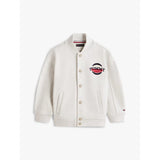 Tommy Hilfiger Snap-Button Basketball Bomber Jacket