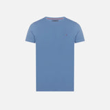 Tommy Hilfiger Stretch Slim Fit Tee in Faed Indigo