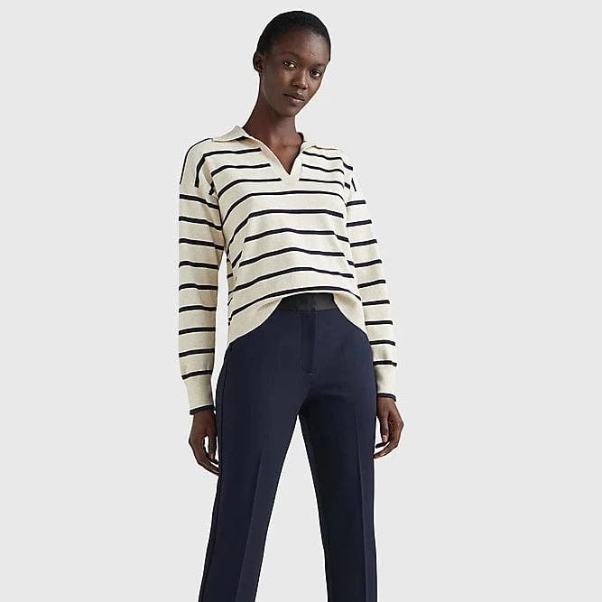 Navy tommy on sale hilfiger jumper womens