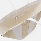 Tommy Hilfiger Summer Jute Tote Bag in Beige