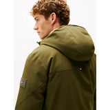Tommy Hilfiger Tech Water Repellent Thermal Padded Jacket In Hunter Green