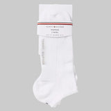 Tommy Hilfiger Women's Trainer Socks in Pelerine White 2-pack