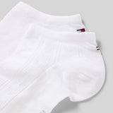 Tommy Hilfiger Women's Trainer Socks in Pelerine White 2-pack