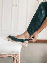Toni Pons Bernia-P Leather Wedge Espadrilles In Black