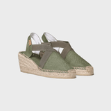 Toni Pons TER Classic Vegan Espadrilles Wedge In Forest