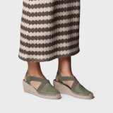 Toni Pons TER Classic Vegan Espadrilles Wedge In Forest