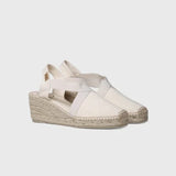 Toni Pons TER Medium Wedge Vegan Espadrilles In Raw