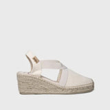 Toni Pons TER Medium Wedge Vegan Espadrilles In Raw