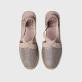 Toni Pons TRITON Vegan Shiny Espadrille In Nude