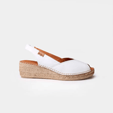 Toni Pons BERNIA-P Wedge Espadrilles Leather In White