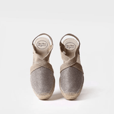 Toni Pons TRITON Shiny Vegan Espadrilles In Platinum