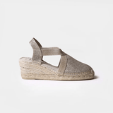 Toni Pons TRITON Shiny Vegan Espadrilles In Platinum