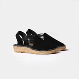 Toni Pons NURIA Espadrille With Elastic Strap In Black