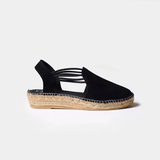Toni Pons NURIA Espadrille With Elastic Strap In Black