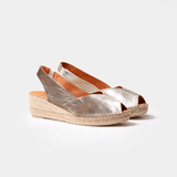 Toni Pons BERNIA-P Wedge Espadrilles In Platinum