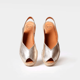 Toni Pons BERNIA-P Wedge Espadrilles In Platinum