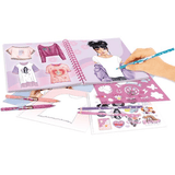 TOPModel T-Shirt Designer Colouring Book
