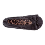 Totes Animal Ballet with Big Bow Slippers