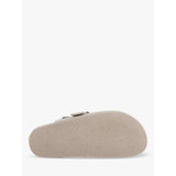 Totes Felt Clog Slippers In Oat