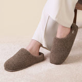 Totes Isotoner®Borg Swept Back Mule Slipper In Brown