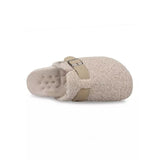 Totes Isotoner® Ladies Borg Clog Slipper In Oat