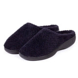 Totes Isotoner® Ladies Popcorn Terry Mule In Black