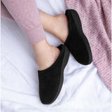 Totes Isotoner® Ladies Popcorn Terry Mule In Black
