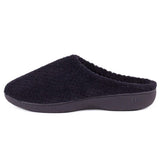Totes Isotoner® Ladies Popcorn Terry Mule In Black