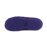 Totes Isotoner Ladies Popcorn Terry Mule Slippers Navy