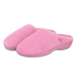 Totes Isotoner® Popcorn Terry Mule Slippers In Pink