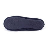 Totes Terry Ballerina Slippers Navy