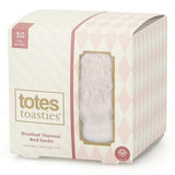 Totes toasties®Thermal Brushed Bed Sock In Oat