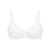 Triumph Amourette Floral Lace Wired Bra in White