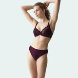 Triumph Amourette Tai Knickers In Claret