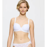 Triumph Amourette Wired Padded Bra in White