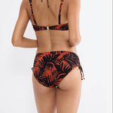 Triumph Summer Palm Midi Bikini Bottoms In Brown Combo