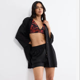 Triumph Summer Wear Shorts In Black