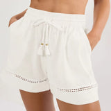 Triumph Summer Wear Shorts In Silk White