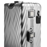 TUMI 19 Degree Aluminium Extended Trip Checked Luggage 77.5 cm in Silver