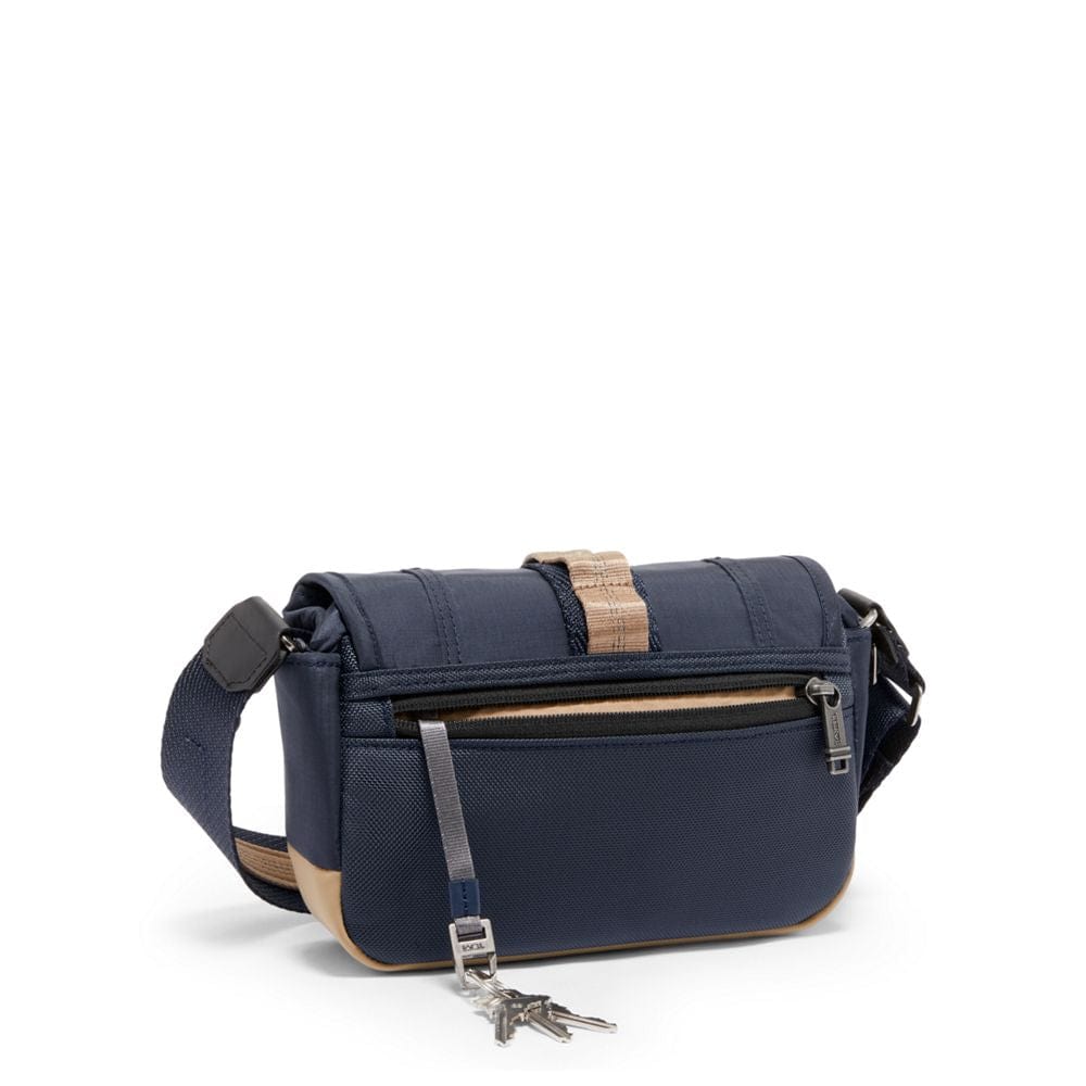 Tumi Alpha Bravo Compass Crossbody Midnight Navy Khaki