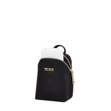 TUMI Voyageur Charm Pouch In Black Gold