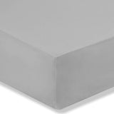 Bianca Fine Linens Egyptian Cotton Double Fitted Sheet Silver