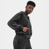 UGG Ashwood Zip Hoodie in Ink Black