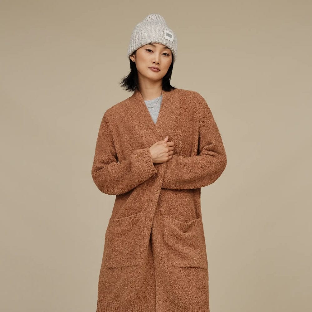 UGG Chunky Rib Beanie In Light Grey