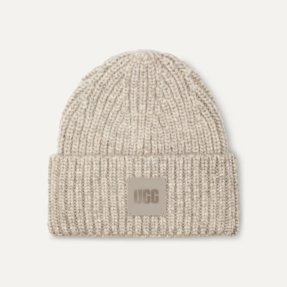 【UGG】 Chunky Crafted Rib Beanie Black UGG Chunky Crafted Rib Beanie Hat - JD Sports Global